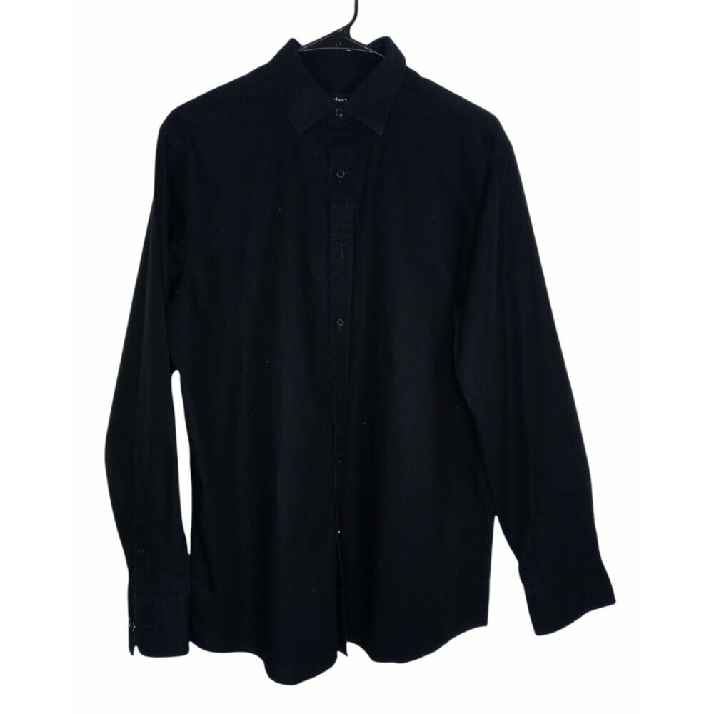 Claiborne Men’s Black Long Sleeve Button Down